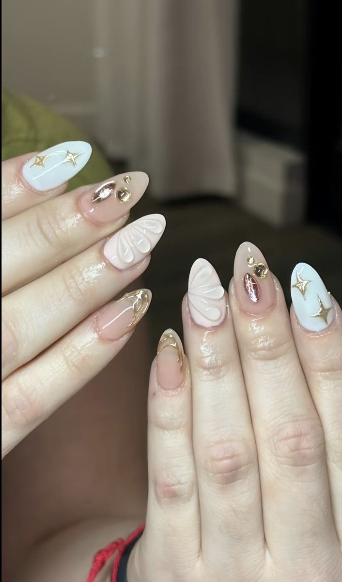 Sparkly Acrylic Nails, Concert Nails, Bad Nails, Hippie Nails, Subtle Nails, Glamour Nails, Simple Gel Nails, Girly Acrylic Nails, Cute Gel Nails