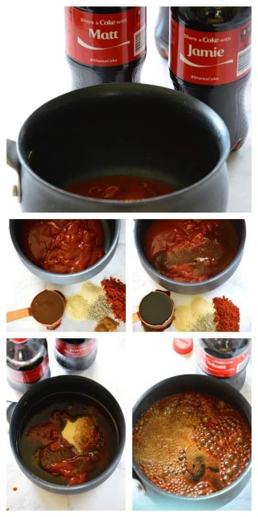 the steps to make chili sauce in a pot