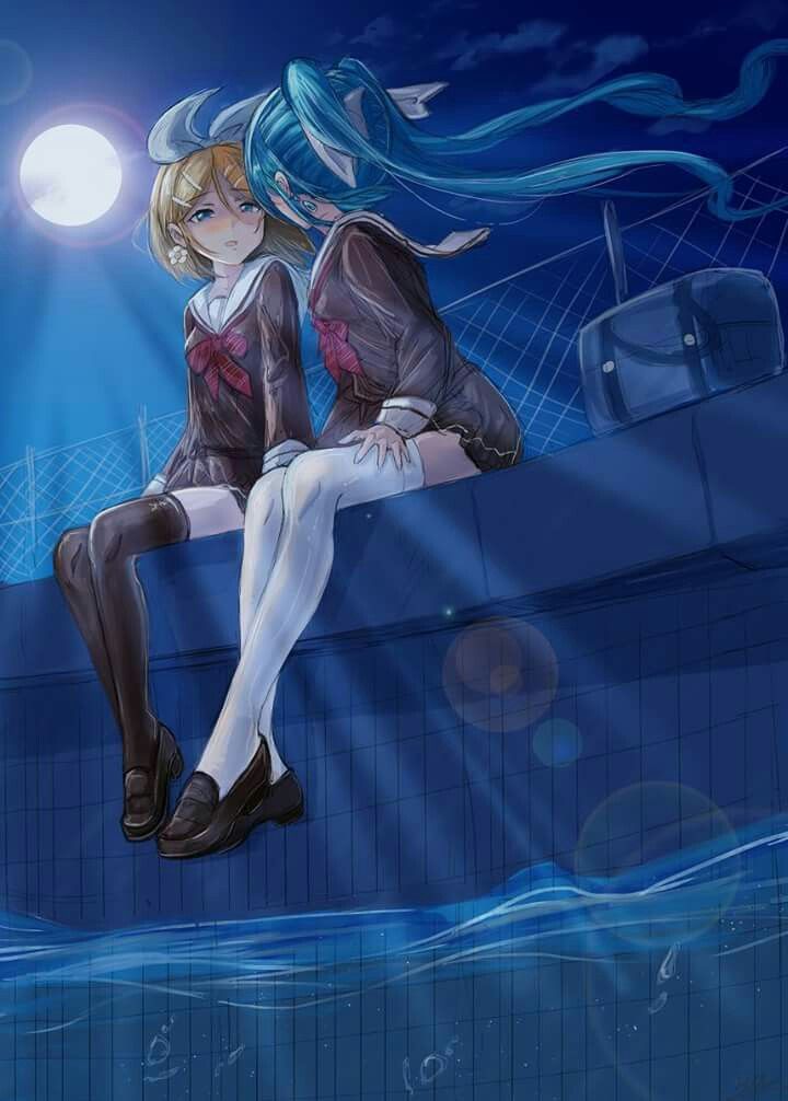 a woman sitting on top of a boat under a moon filled sky with her hair blowing in the wind