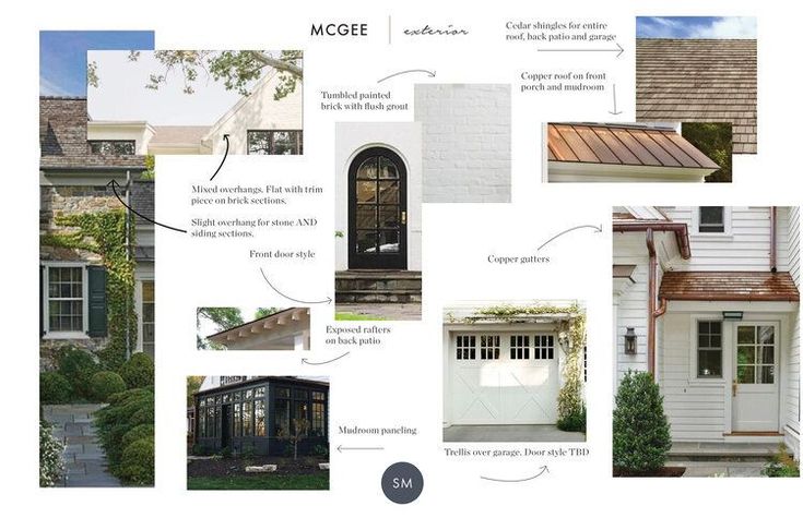 the front door and side windows of a house with different types of doors on it