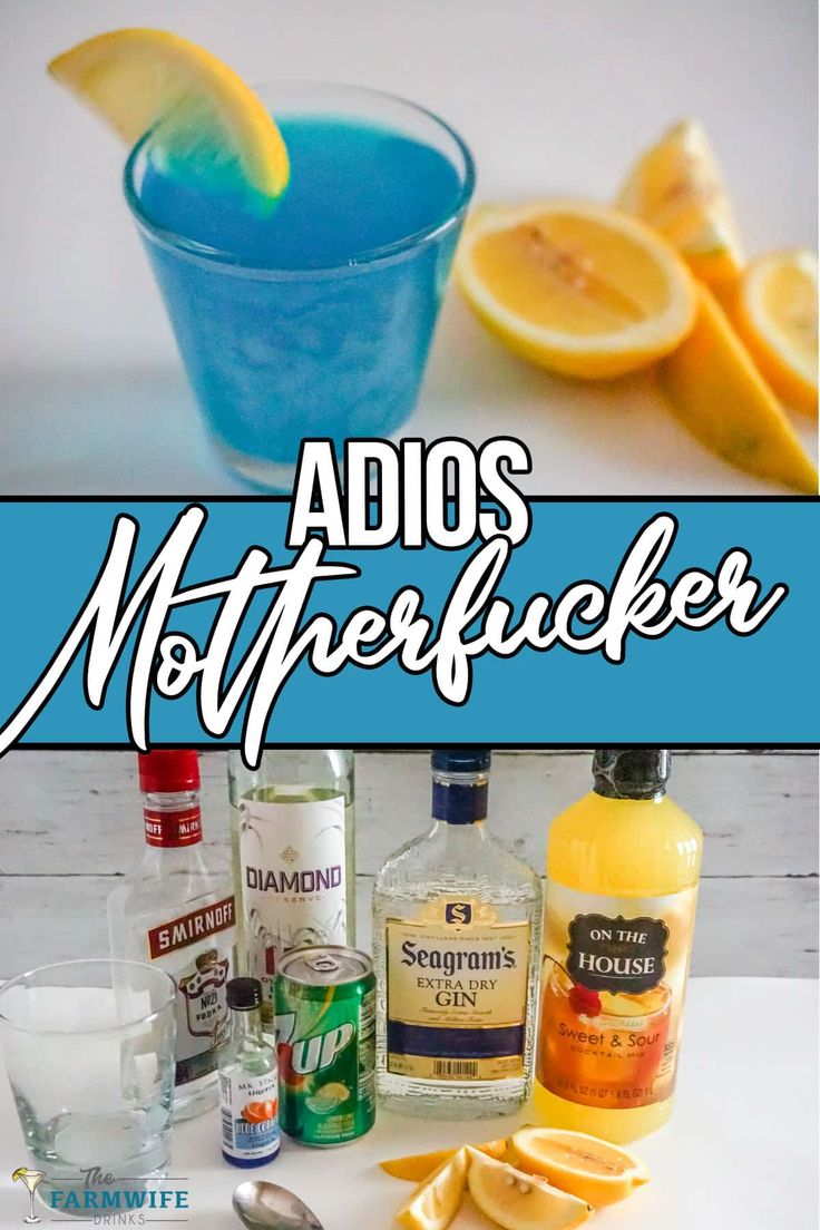 Adios Drink Recipe, Adios Mother Drink, Watermelon Shots, Freezing Leftovers, Tipsy Bartender, High Spirits, Lemon Lime Soda, Fresh Watermelon, Mixed Drinks Recipes