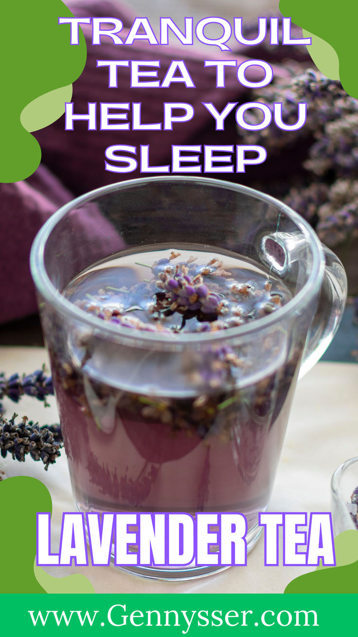 Tranquil Tea to Help you Sleep Lavender Tea Benefits, Healthy Teas Recipes, Lavender For Sleep, Medical Herbs, Dried Lavender Flowers, Lavender Tea, Tea Benefits, Agave Nectar, Lavender Farm