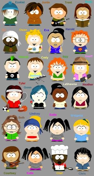 the many faces of cartoon characters from south park and south park, south park series, south park quotes, south park cast, south park tv show, south park cartoons, south park, south park, south park, person, south park, south park, west, north park,