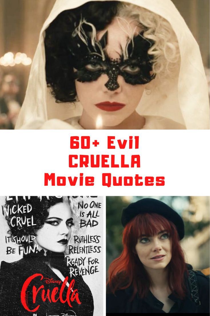 the movie poster for cruel and evil, which features an image of a woman with red hair