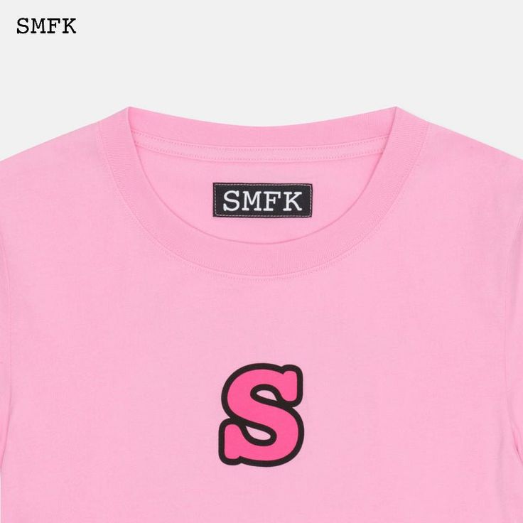 SMFK Skinny Model Pink Tight T-shirt Size Chart (CM) Shoulder Chest Length XS 35 78 44 S 36 82 45.5 M 37 86 47 L 38 90 48.5 Material: 100% Cotton Fitted Screen Print T-shirt For Streetwear, Fitted T-shirt With Screen Print For Streetwear, Fitted Pink T-shirt With Letter Print, Trendy Stretch T-shirt For Streetwear, Trendy Stretch T-shirt With Screen Print, Trendy Stretch T-shirt With Letter Print, Fitted Pink T-shirt For Streetwear, Pink Stretch T-shirt With Text Print, Pink Stretch Crew Neck Shirt