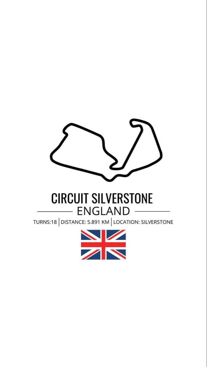 the logo for circuit silverstone england