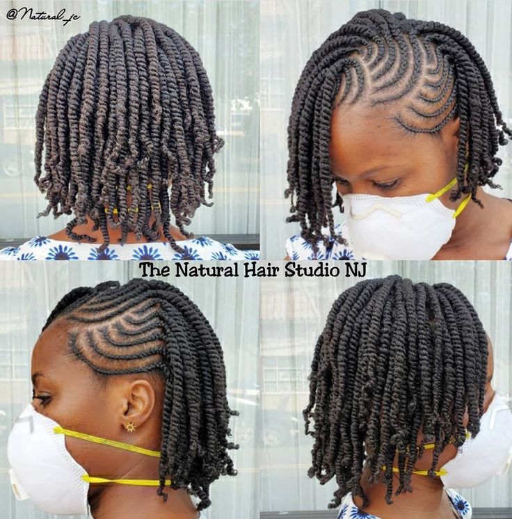 Cornrows No Hair Added, 2 Strand Twist Styles Natural Long Hair, Two Strand Twist Natural Hair Kids, Two Strand Twist Natural Hair Styles, Cornrows With Twists In The Back, Cornrow And Twist, Cornrows Natural Hair No Extensions, Two Strand Twist Hairstyles Natural Hair, Natural Hair Twists Protective