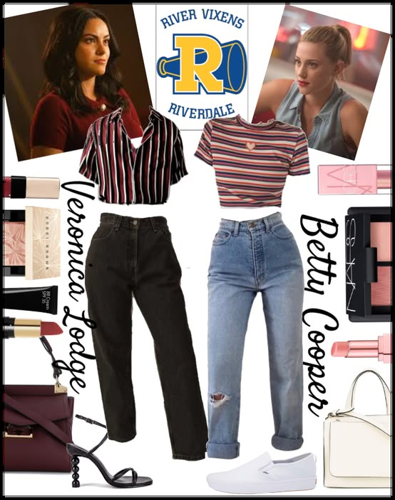 Betty Cooper Outfits Riverdale, Riverdale Outfits Betty, Riverdale Betty Outfits, Betty Cooper Inspired Outfits, Betty Riverdale Outfits, Riverdale Aesthetic Outfits, Riverdale Outfits Veronica, Tv Show Outfit Inspiration, Riverdale Veronica Outfits