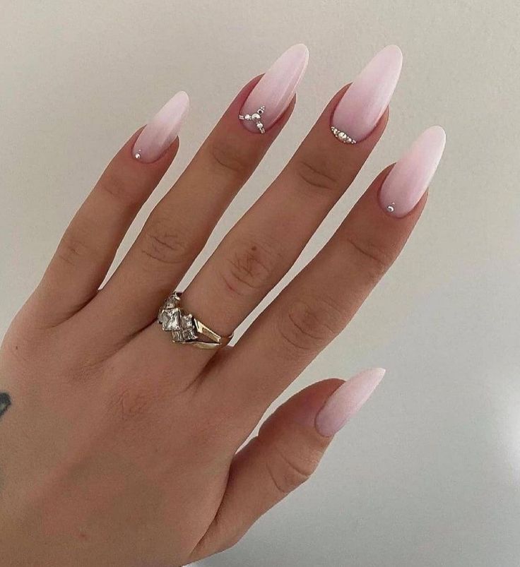 Baby Boomers Nails, Unghie Sfumate, Nagel Tips, Easy Nails, Bride Nails, Womens Nails, Nailed It, Bling Nails, Nude Nails