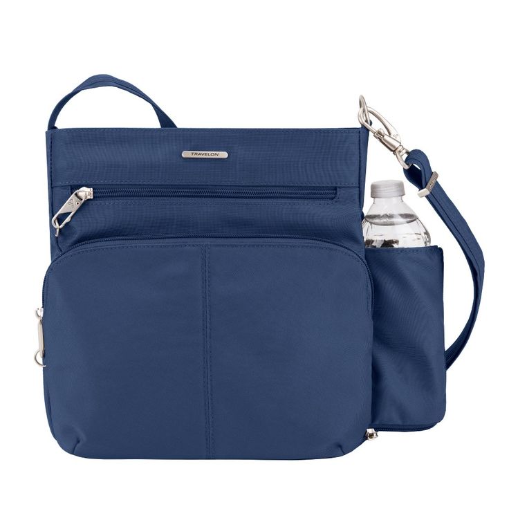 The new quintessential travel bag has arrived with multiple compartments, pockets and famous anti-theft features. Even includes a mesh expansion pocket for a water bottle. Color: Midnight Blue. Gender: unisex. Age Group: adult. Pattern: Solid. Classic Crossbody Bag, North South, Anti Theft, Mens Gift Sets, Everyday Bag, Kate Spade Crossbody, Midnight Blue, Travel Bag, Cross Body