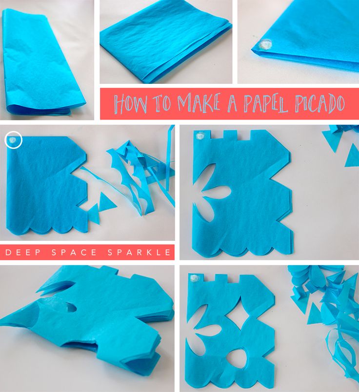 step by step instructions on how to make a paper snowflake