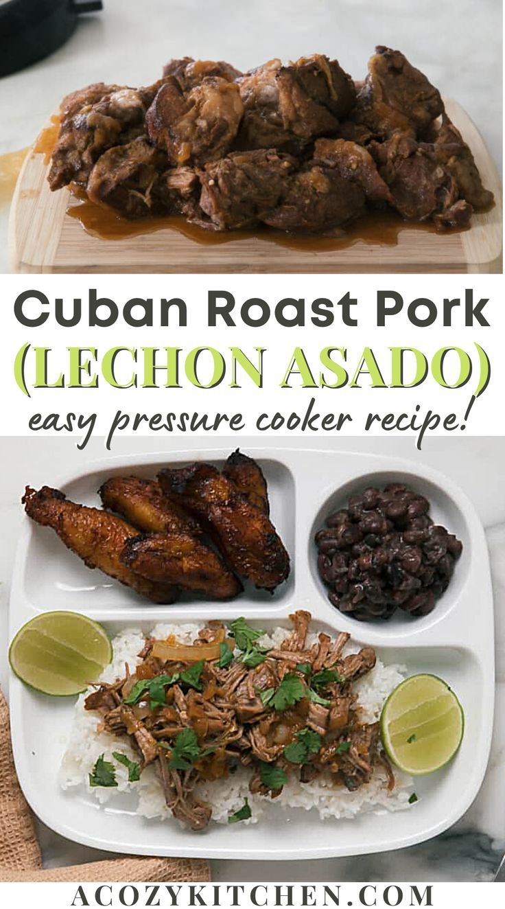 the recipe for cuban roast pork is easy and delicious