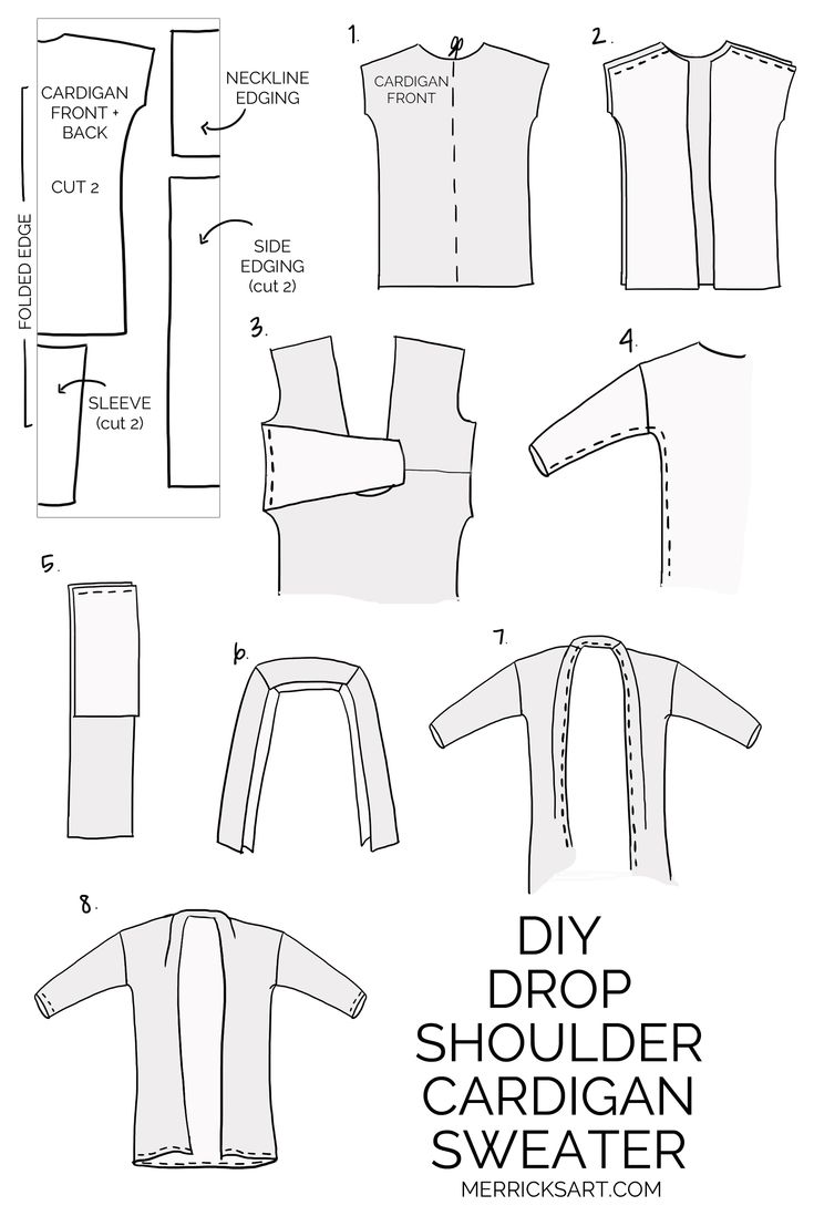 the instructions for how to sew an origami top with sleeves and collars