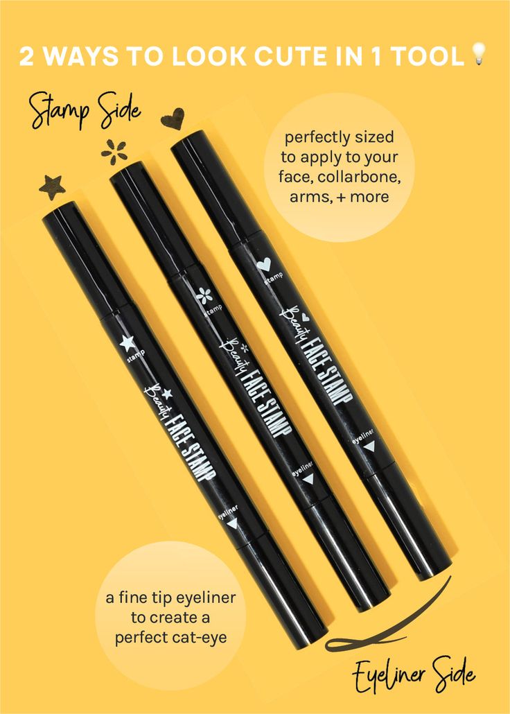 Dual Ended Cute face stamp and black liquid eyeliner Available in three styles Long lasting Ingredients: Water (Aqua), PVP, Glycerin, Copernicia Cerifera Cera, Stearic Acid, Sorbitan Sesquioleate, Cera Alba, Triethanolamine, Phenoxyethanol. [+/- MAY CONTAIN: Iron Oxide Black (CI 77499)] Face Stamp, Cat Eye Eyeliner, Black Liquid Eyeliner, Perfect Cat Eye, Paw Paw, Black Liquid, Cute Face, Star Flower, Iron Oxide