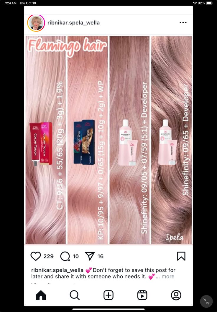 Rose Gold Formula, Wella Formulas, Color Formulations, Blond Rose, Hair Formulas, Color Tips, Color Formulas, Hair Color Formulas, Hair 2024