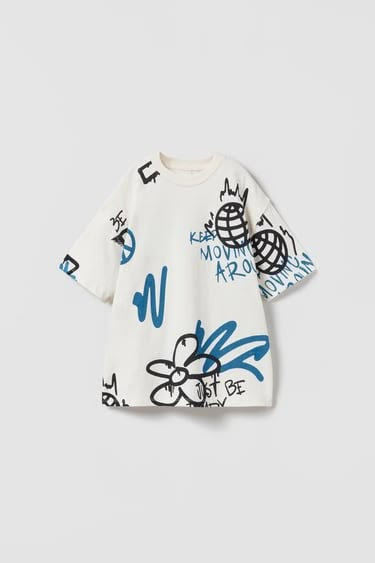 Boys' T Shirts | Explore our New Arrivals | ZARA Spain Brooklyn Shirt, Minimal Shirt Design, Kids Wear Boys, Boys Tshirt, Zara Australia, Tshirt Printing Design, T Shirt Painting, Hoodie Vest, T Shorts