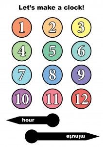 the numbers are arranged in different colors to make it easier for children to learn how to read