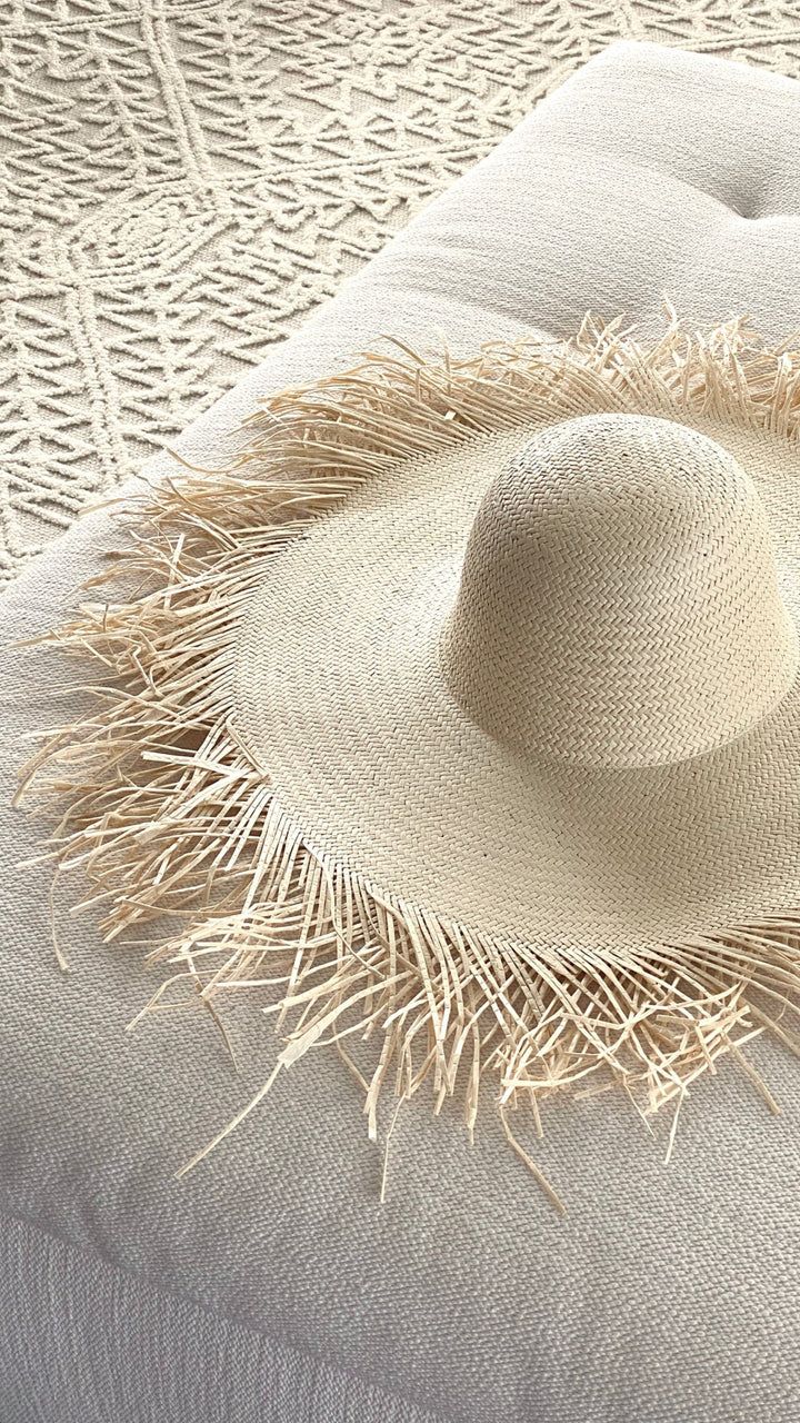 Detail: Color: cream Style: cozy and versatile This item is not free shipping. please add another product Size Guide: one size Cream Wide Brim Hat For Vacation, Cream Bohemian Brimmed Straw Hat, Chic Lightweight Beige Hat, Bohemian Lightweight White Hat, Beige Lightweight Straw Hat, Beige Lightweight Straw Hat, One Size, Beige Lightweight Straw Hat One Size, Chic Lightweight Cream Straw Hat, Cream Beach Hat One Size