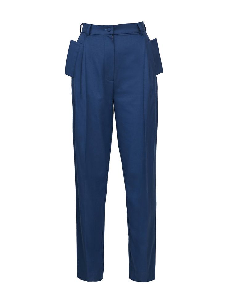 Blue classic suit pants. straight-leg, loose style.Material - 50% cotton, 50% polyester.The models are wearing size S. Care - Dry clean.Measurements:XS - Bust(cm):80-82; Waist(cm):63-64; Hips(cm):87-89.S - Bust(cm):83-84; Waist(cm):65-66; Hips(cm):90-92.M - Bust(cm):88-90; Waist(cm):68-70; Hips(cm):94-96.L - Bust(cm):92-94; Waist(cm):74-76; Hips(cm):98-100.XL - Bust(cm):96-98; Waist(cm):78-80; Hips(cm):102-104.Those who are between sizes should order the larger size.For reference:Measurements of Blue Relaxed Fit Cargo Pants For Work, Formal Straight Leg Bottoms With Patch Pockets, Classic Tailored Blue Wide Leg Pants, Office Blue Pants With Pressed Crease, Blue Office Pants With Pressed Crease, Office Pants With Pressed Crease In Blue, Blue Tapered Leg Pants With Side Pockets, Formal Tapered Leg Bottoms With Patch Pockets, Cotton Wide Leg Pants With Straight Hem