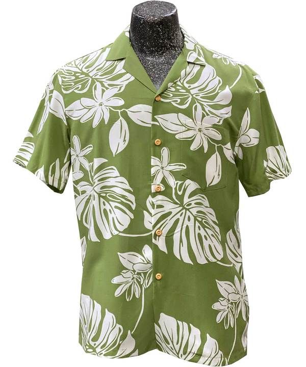 Tiare Fest Green Hawaiian Shirt Hawaii Shirt Women, Green Hawaiian Shirt, Bleach Color, Aloha Shirt, Hawaii Shirt, Camping Shirt, Stylish Shirts, Popular Style, Hawaiian Shirt