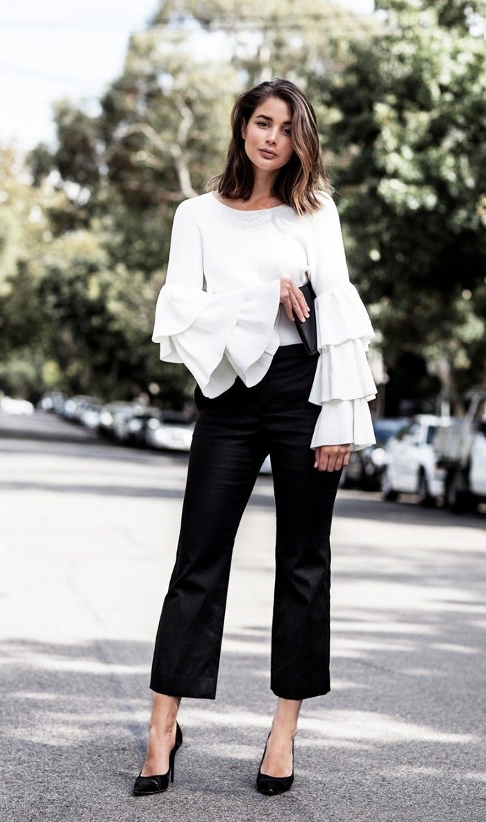 7 Refreshing Ways to Wear Black and White Monochromatic Outfit, فستان سهرة, Stil Inspiration, Looks Street Style, Outfit Trends, Business Outfit, Inspired Outfits, 가을 패션, Work Attire