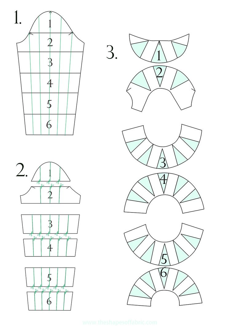 the steps to make an origami cupcake with numbers and shapes on it