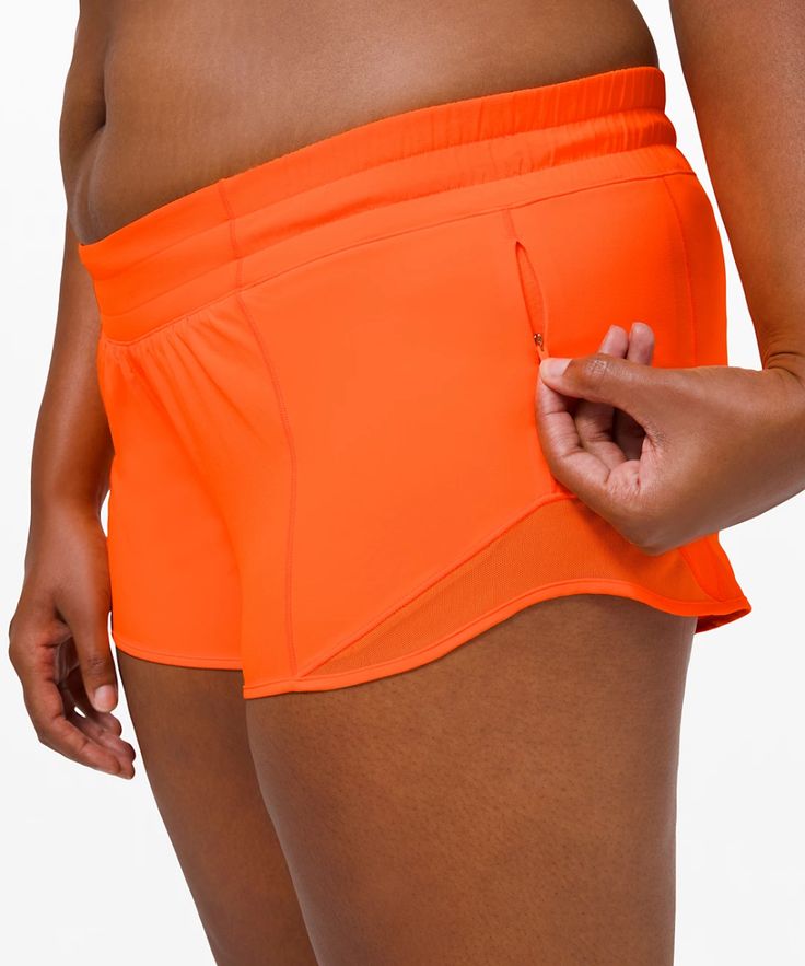 Hotty Hot Short II *2.5" | Women's Shorts | lululemon Breathable 4-way Stretch Shorts For Jogging, Sporty 4-way Stretch Athletic Shorts For Jogging, Bottoms With Built-in Shorts And 4-way Stretch For Errands, Sporty Athletic Shorts With 4-way Stretch For Jogging, Lululemon Stretch Running Bottoms, Lululemon Nylon Shorts For Running Errands, Athletic Running Shorts With Elastic 4-way Stretch, Lululemon Nylon Activewear For Summer, Lululemon Summer Nylon Activewear