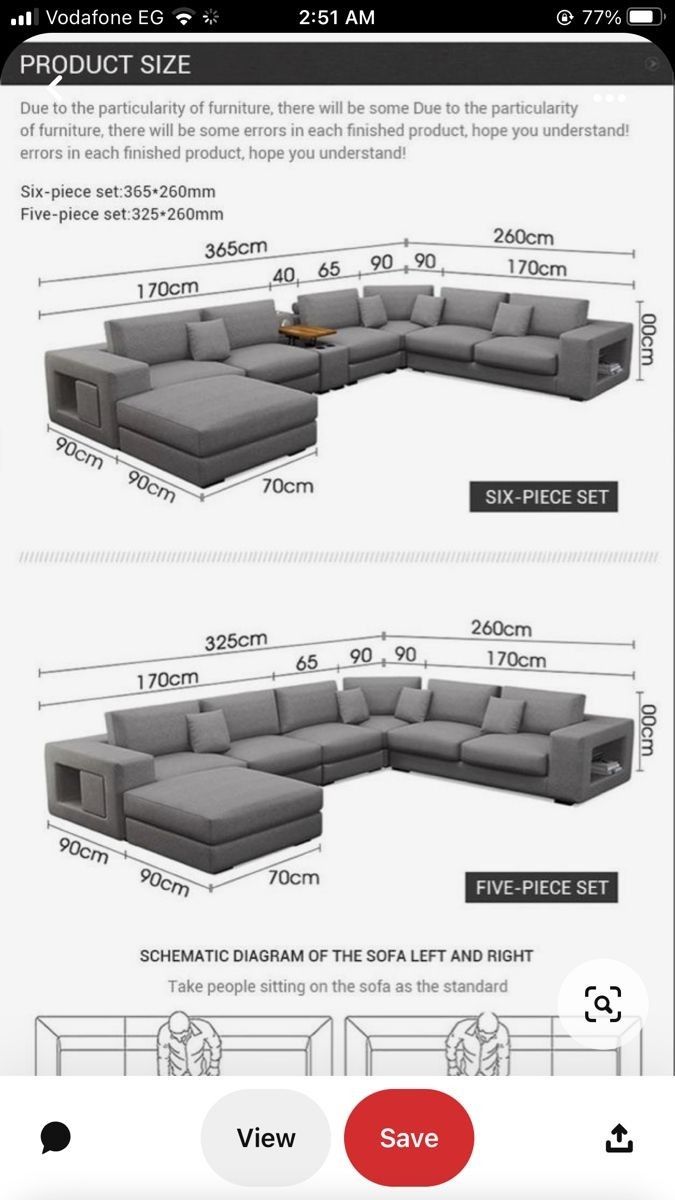 an image of a couch with measurements for the size and width, as well as how to measure it