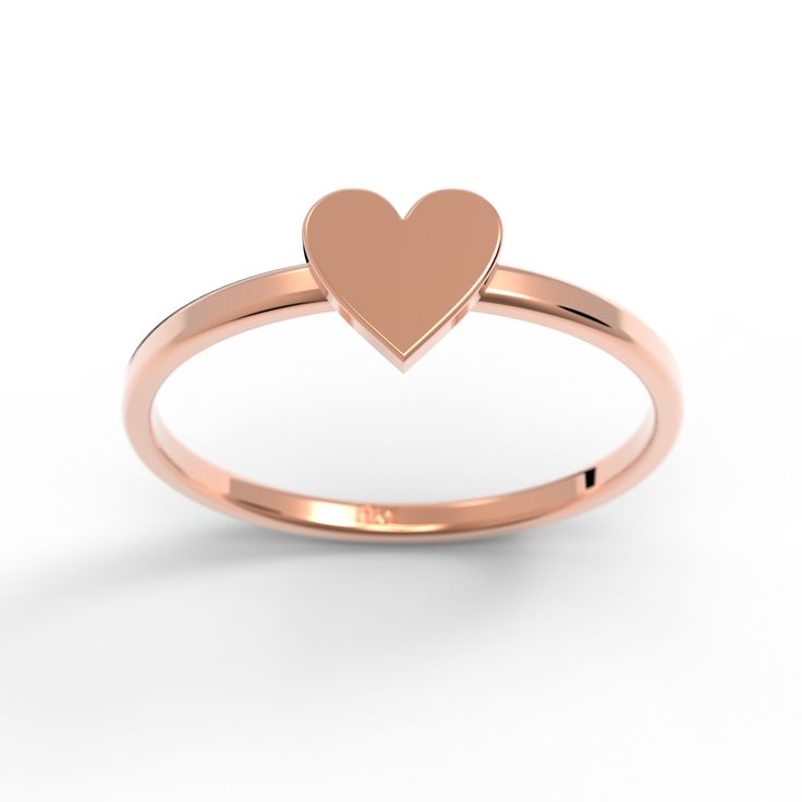 A minimalist heart-shaped ring creates the perfect stack. Every woman who enjoys wearing rings regularly will love this exquisite and gleaming option. F E A T U R E S * Made to Order. * Material: Silver / 14K / 18K * Choice of Gold Color: Yellow Gold, Rose Gold, White Gold * Band thickness: 1.5 mm * Ready to Ship in 1-3 Business Days H O W ∙ T O ∙ O R D E R 1. Select options from the dropdown menu 2. Add to cart and proceed to checkout 3. Submit your personalization request in the buyer's note s Wearing Rings, Heart Ring Gold, Gold Love Ring, How To Wear Rings, Gold Heart Ring, Ring Heart, Heart Shaped Rings, Ring Minimalist, White Gold Band