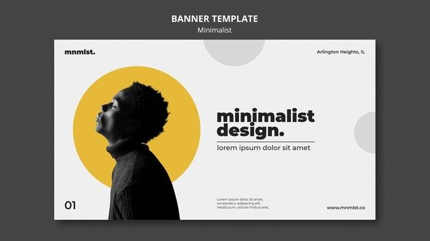 the minimalist web page is designed to look like it has an image of a man's head