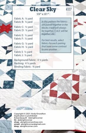 an advertisement for a quilter's book about the stars and stripes on fabric