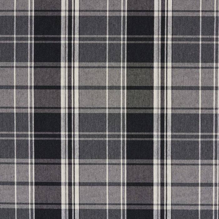 a black and white plaid fabric