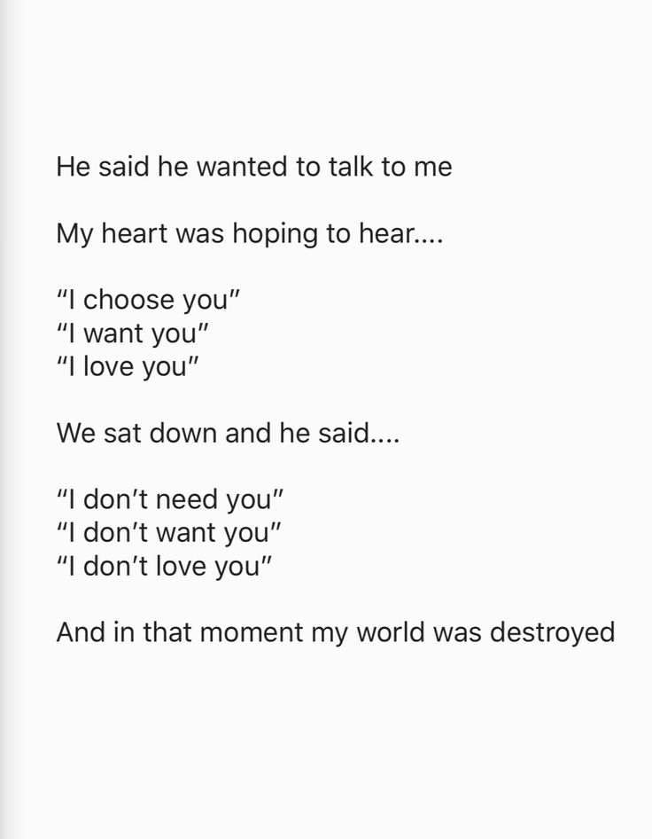 the words are written in black and white on a piece of paper that says he said he wanted to talk to me my heart was hoping to hear