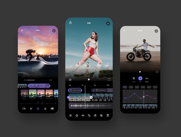 Video app editor Audio Editor App, Timeline App, Video Editor App, Edit App, App Design Trends, Figma Design, Ad App, Video Downloader App, Mobile Editing