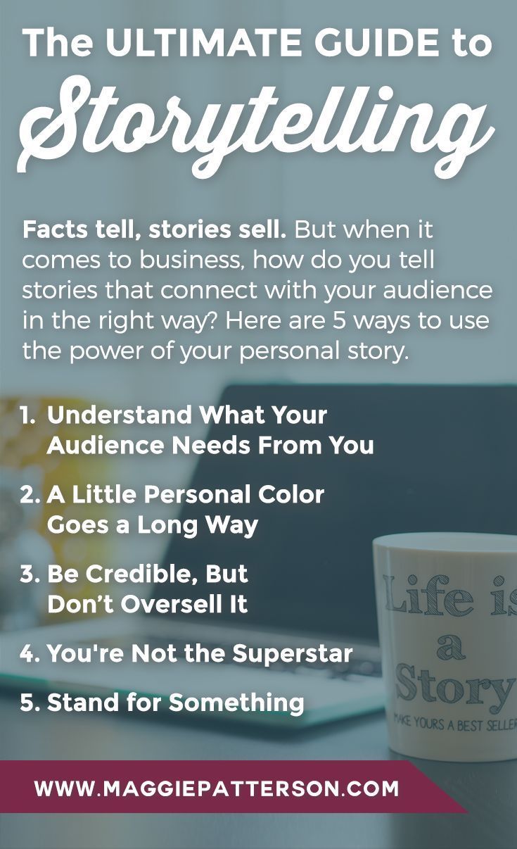 the ultimate guide to storytelling