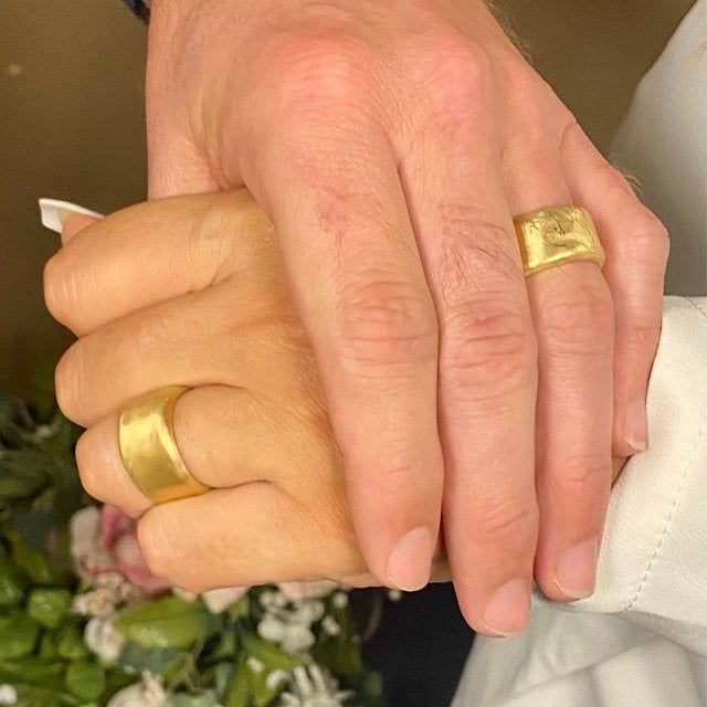 Organic form meets expert craftsmanship with this stunning solid 14K gold unisex wedding band. A subtle yet sensational statement, this piece has an apparent weight and impressive width with naturally undulating sides and a rough-textured surface. Each ring is handcrafted and one of kind just like the singular union they represent. ◈ DETAILS Weight: 5g Width: 9.5-11.5 mm / 0.37''-0.45'' Thickness: 1-2.5 mm / 0.039''-0.1'' ◈ MATERIAL 14K Solid Gold ◈ ALSO AVAILABLE IN 14K Yellow, Rose, or White G 14k Rose Gold Wide Band Wedding Ring, Modern Wedding Bands With Thick Band, Modern Open Band Wide Ring For Wedding, Modern Wide Band Ring In 14k Gold For Wedding, Modern 14k Gold Wide Band Wedding Ring, Modern Wide Band 14k Gold Wedding Ring, Elegant Wide Band Wedding Bands, Modern Thick Band Promise Ring, Modern Wide Band Wedding Ring