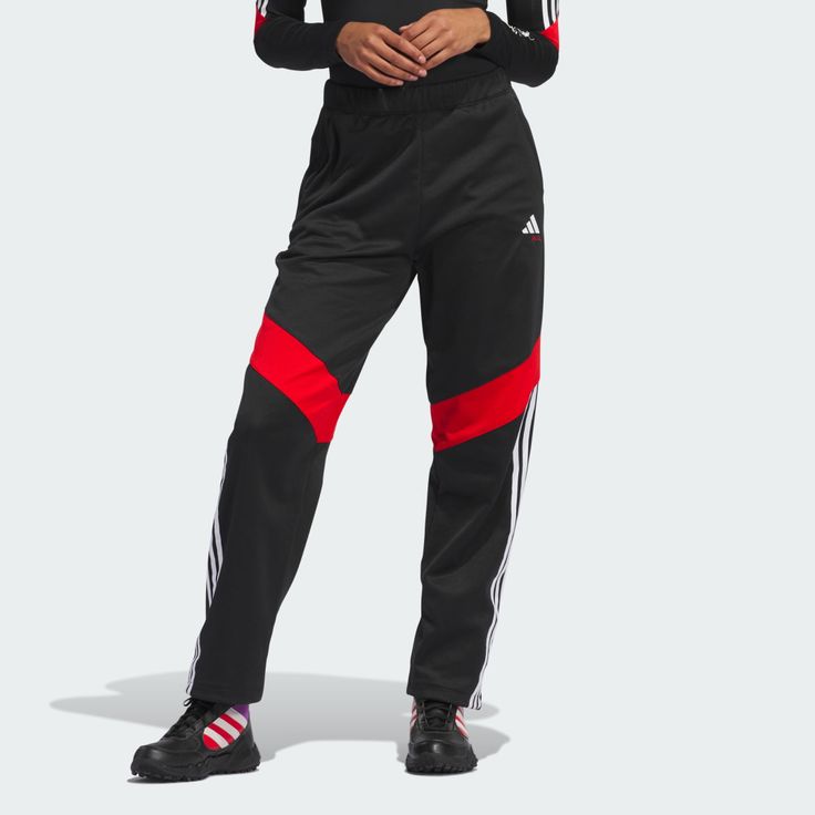 adidas Shop the adidas x Jay3lle Track Pants - Black at adidas.com/us! See all the styles and colors of adidas x Jay3lle Track Pants - Black at the official adidas online shop. Adidas Sport Pants, Pants Adidas, Nike Track Pants, Adidas Golf, Adidas Shop, Adidas Track, Golf Pants, Bold Style, Adidas X