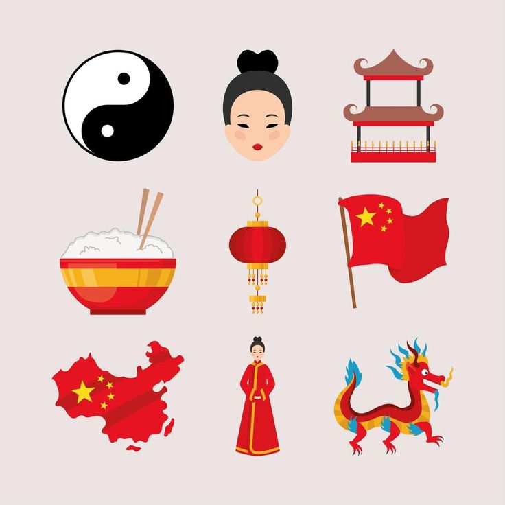 Menu Design Ideas Templates, Flag China, Geometrical Prints, Chinese Culture Art, Ancient China Art, China National Day, Chinese Icon, Culture Project, Asia Culture