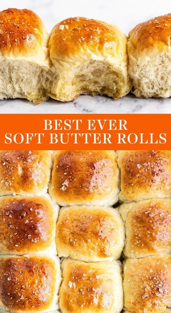 the best ever soft butter rolls recipe is so easy to make and it's perfect for