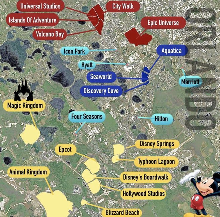 a map with many different locations in the world and some mickey mouses on it