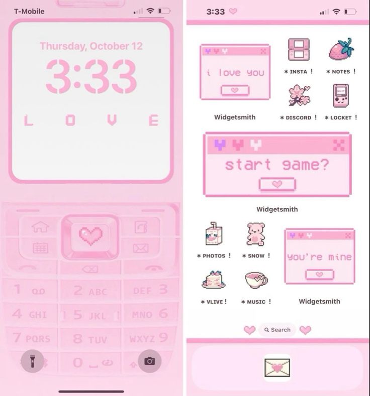 Ipad Ios Theme, Pixel Phone Theme, Pink Phone Setup, Pink Layout Iphone, Neocities Layouts, Pink Pixel Icons, Phone Theme Ideas Pink, Pink Ios Theme, Y2k Phone Layout