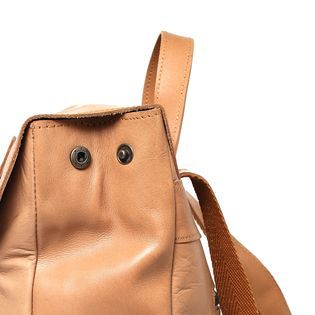 Take your valuables hiking or on short travel with our leather backpack. This stylish leather backpack will protect your valuables and is easy to carry. In addition, this bag is made of Cowhide leather as it offers durability and a touch of sophistication to your daily carry. This beige leather backpack has a sleek, elegant design. The Leather strap is soft so that you can feel comfortable. You can also use this as your college backpack. So whether you're up to hiking, traveling, or working, our Leather Shoulder Bag Backpack For On-the-go, Leather Backpack For Outdoor, Leather Shoulder Bag Backpack For Outdoor, Leather Shoulder Backpack For On-the-go, Leather Satchel Backpack With Leather Handles, Leather Backpack Shoulder Bag For Outdoor, Leather Shoulder Backpack For Daily Use, Leather Shoulder Backpack, Outdoor Leather Standard Backpack