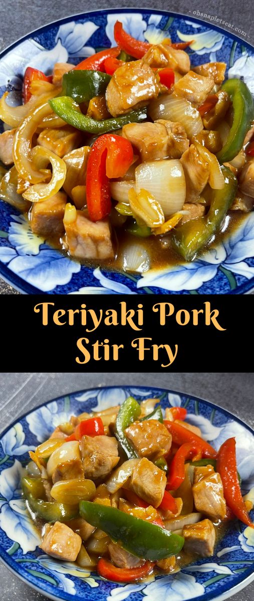 two plates filled with stir fry and vegetables