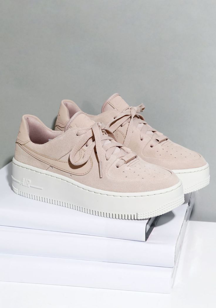 Neutral Nike sneakers - Nude Pink Nike Air Force 1 Low Sage sneakers for women | Photo by @Nakedcph | Nude casual sneakers for women:  style these womens fashion sneakers with casual, everyday outfits for the best look. This is an affiliate link. If you choose to make a purchase through this link, I will receive a small commission of the sale at no additional cost to you. #womenssneakers #sneakersforwomen #nikesneakers #nudesneakers #blush #nude #neutral #sneakers | Affiliate Neutral Sneakers Women, Sage Sneakers, Shoes Ideas For Women, Shoes Design Ideas, Neutral Sneakers, Nude Sneakers, Blush Shoes, Casual Shoes Women Sneakers, Sneakers For Girls