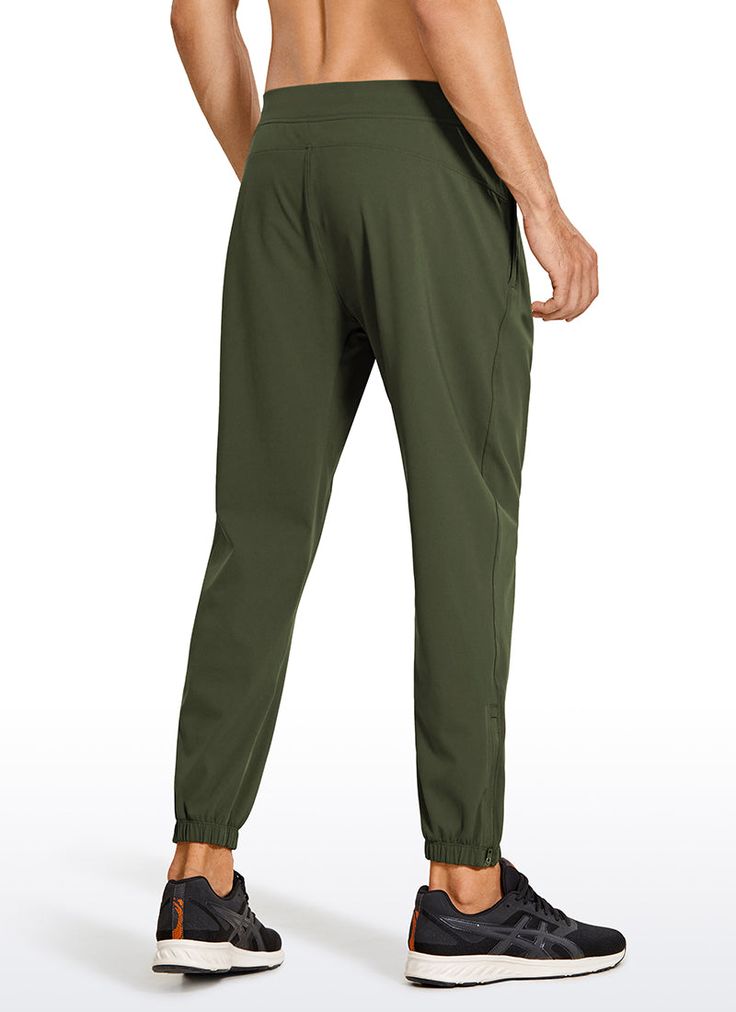 The lightweight Joggers are a bottom layer you can’t go wrong with. Made of breathable and soft fabric, which is lightweight, stretchy, and smooth on your skin, quickly wicks away sweat during workout. Feature & Fitting: 
 Design for workout 
 Drawsring closure, 28 inches 
 Invisible zipper pockets 
 Ankle zippers 
 True to size 
 Fabric: 
 Naturally breathable 
 Stretchy and sweat-wicking 
 Soft and smooth 
 
 Lightweight 
 69%Polyamide, 31%Spandex Lightweight Joggers, Invisible Zipper, Your Skin, Zipper Pocket, Jogging, Soft Fabrics, Vogue, Spandex, Zipper