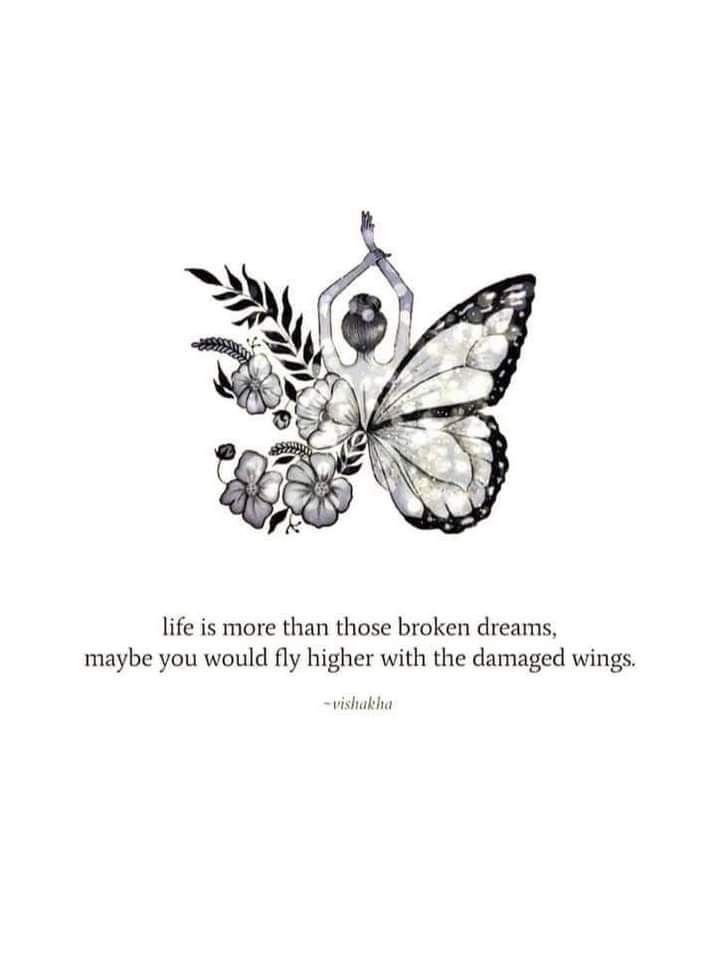 Trust Your Wings Tattoo, Butterfly Wing Tattoo, Wings Quotes, Flying Tattoo, Ideas Journal, Butterfly Quotes, Broken Wings, Heart Warming Quotes, Wing Tattoo