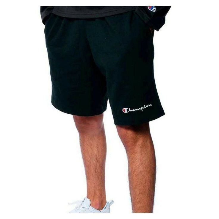 ...Athletic Shorts Size Xxl Champion Mens Black Elastic Waist Pockets Pull On Athletic Shorts Size Xxl Brand: Championdepartment: Mencolor: Blacksize: Xxltype: Shortsstyle: Athleticpattern: Solidfeatures: Lightweight Comfort Pocketsmaterial: Cotton Polyesterseason: Summer Springclosure: Pull Oncondition: New With Tagssku: 105 Measurements: Waist: 19 Inrise: 15 Ininseam: 9 In Black Short Activewear With Letter Print, Black Athletic Shorts With Letter Print For Gym, Black Letter Print Athletic Shorts For Gym, Casual Sweat-resistant Short Bottoms, Black Sportswear Shorts With Letter Print, Black Letter Print Sportswear Shorts, Comfortable Black Activewear With Side Pockets, Comfortable Black Activewear For Gym, Black Activewear With Letter Print And Relaxed Fit