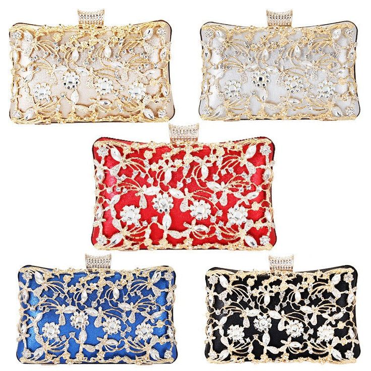 Material: Leather/Size: 21 * 7 * 14CMChain: Short 37CM/Long 116CM Flower Clutch, Crystal Purse, Crystal Clutch, Leather Clutch Bag, Functional Fashion, Evening Handbag, Evening Purse, Rhinestone Wedding, Leather Clutch Bags