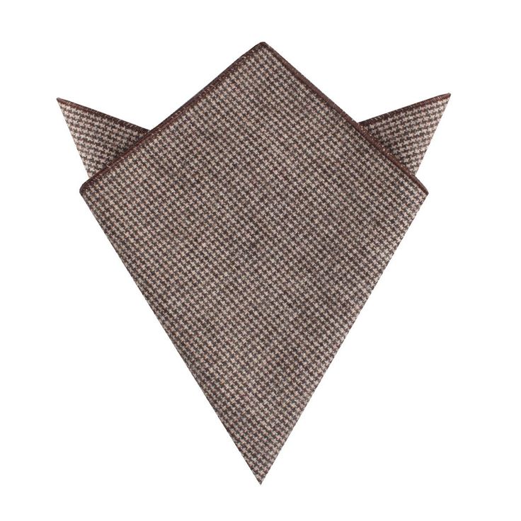 Brown Karakul Houndstooth Wool Pocket Square | Mens Suit Handkerchief Squares Handmade Gentlemen Accessories for Guys | Handkerchiefs Online Shop Australia | Men's Fashions | OTAA #pocketsquare #handkerchief #wedding #mensfashion #groom #groomsmen #suits #style #mens #gentleman #menfashion #menstyle #meswear #OTAA Cheap Classic Pocket Square For Gift, Luxury Classic Pocket Square For Business, Luxury Men's Pocket Square For Workwear, Cheap Formal Men's Pocket Square, Luxury Pocket Square For Men For Business, Luxury Pocket Square For Men's Workwear, Cheap Business Pocket Squares, Luxury Men's Pocket Square For Business, Luxury Pocket Square For Men's Business Attire