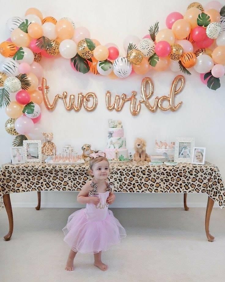 2wild Birthday Party, Two Year Old Birthday Hairstyles, 2 Cute Birthday Theme, 2 Girl Birthday Theme, Shes Two Wild Birthday Party, 2nd Party Ideas, 2 Nd Birthday Girl, Two Wild Safari Birthday Party Girl, Theme For 2nd Birthday Girl